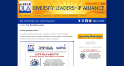 Desktop Screenshot of diversityleadershipalliance.net